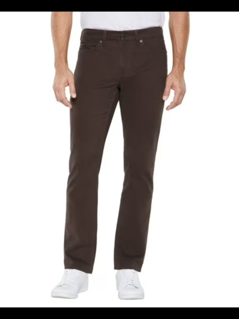 GAP 5 Pocket Pant Mens Size 38 X 30 Brown Slim Fit Twill Pant